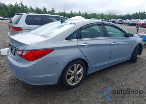 2012 Hyundai Sonata Limited z USA, uszkodzony, nr VIN 5NPEC4AC6CH384225